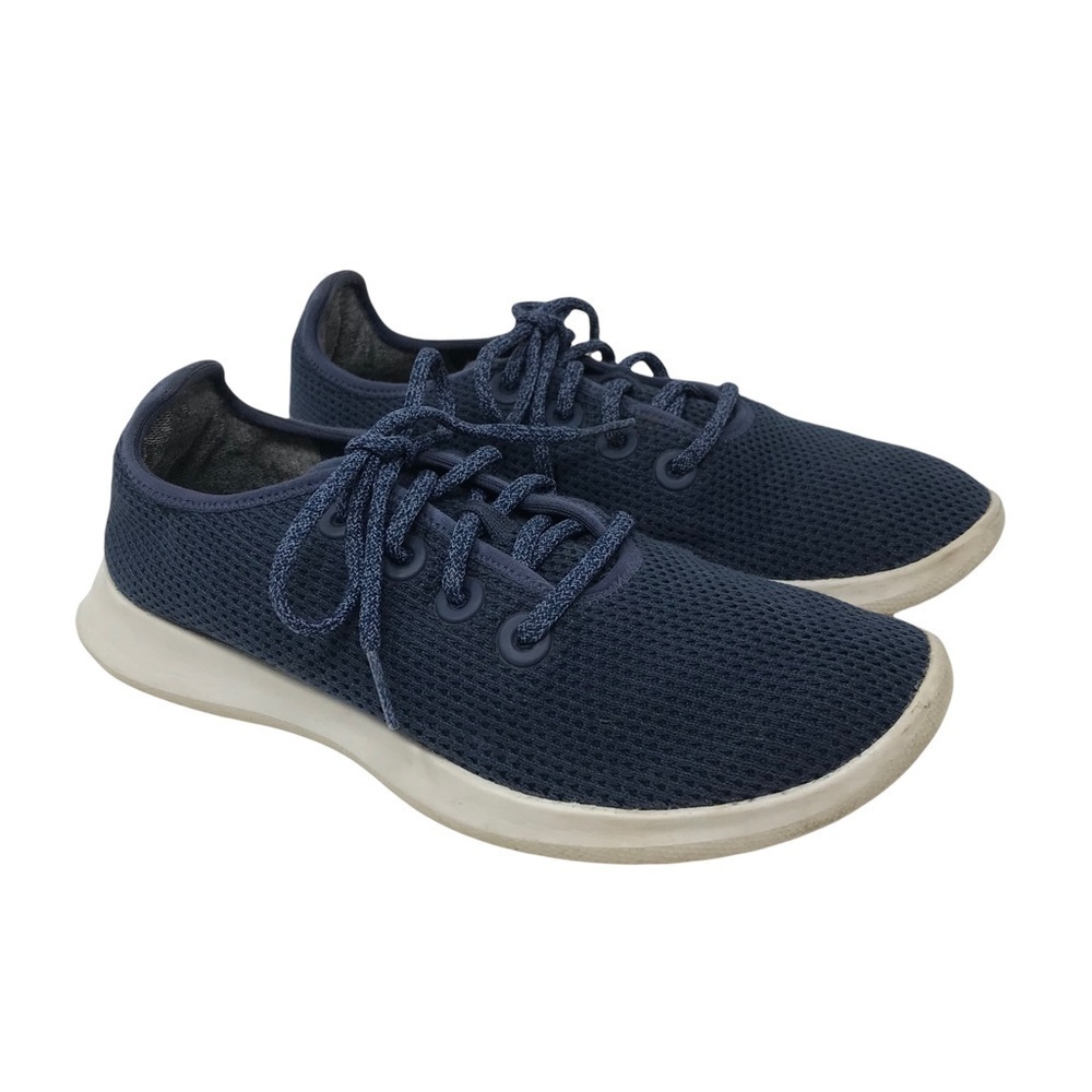 Allbirds blue Tree Runner Lace up Casual sneakers Shoes Women's Size 9
